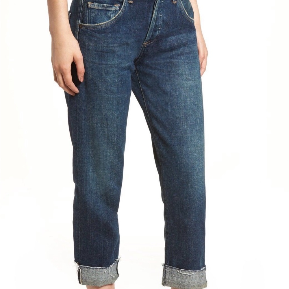 Citizens of Humanity Emerson Slim Boyfriend,indigo